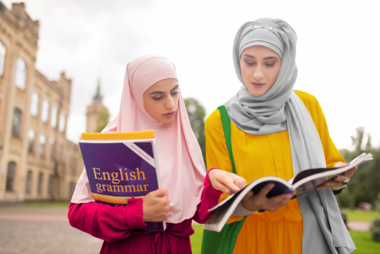 Arab Students Learning English