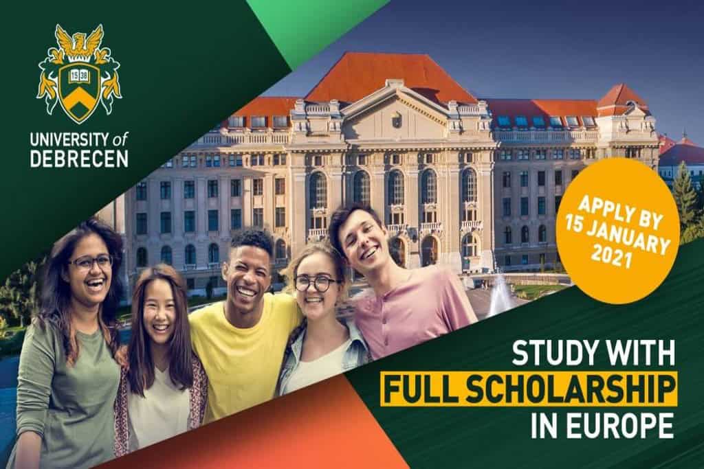 University of Debrecen International Scholarship