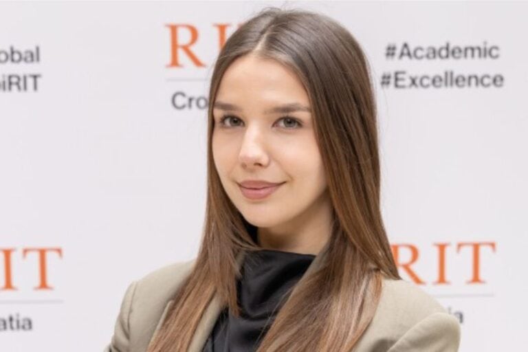 Jana Krstić's Excellence in Student Life Award Showcases Leadership at RIT Croatia