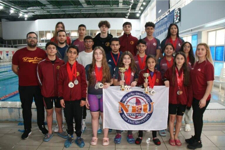 Near East University Sports Club athletes