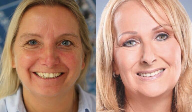 Luciënne Wijgergangs and Marilyn Bailey